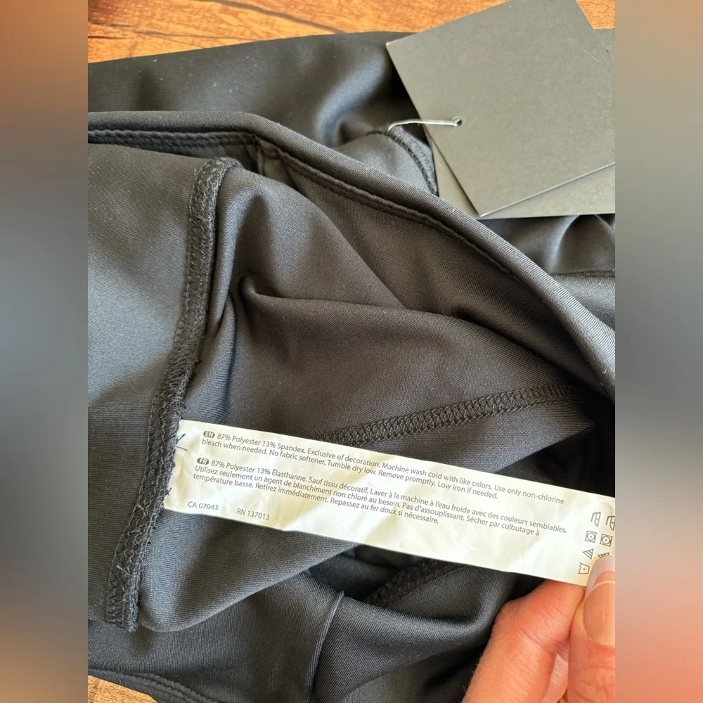 NWT | Marika Cycle House Capri Leggings |Black, Rainbow | L - Picture 7 of 9